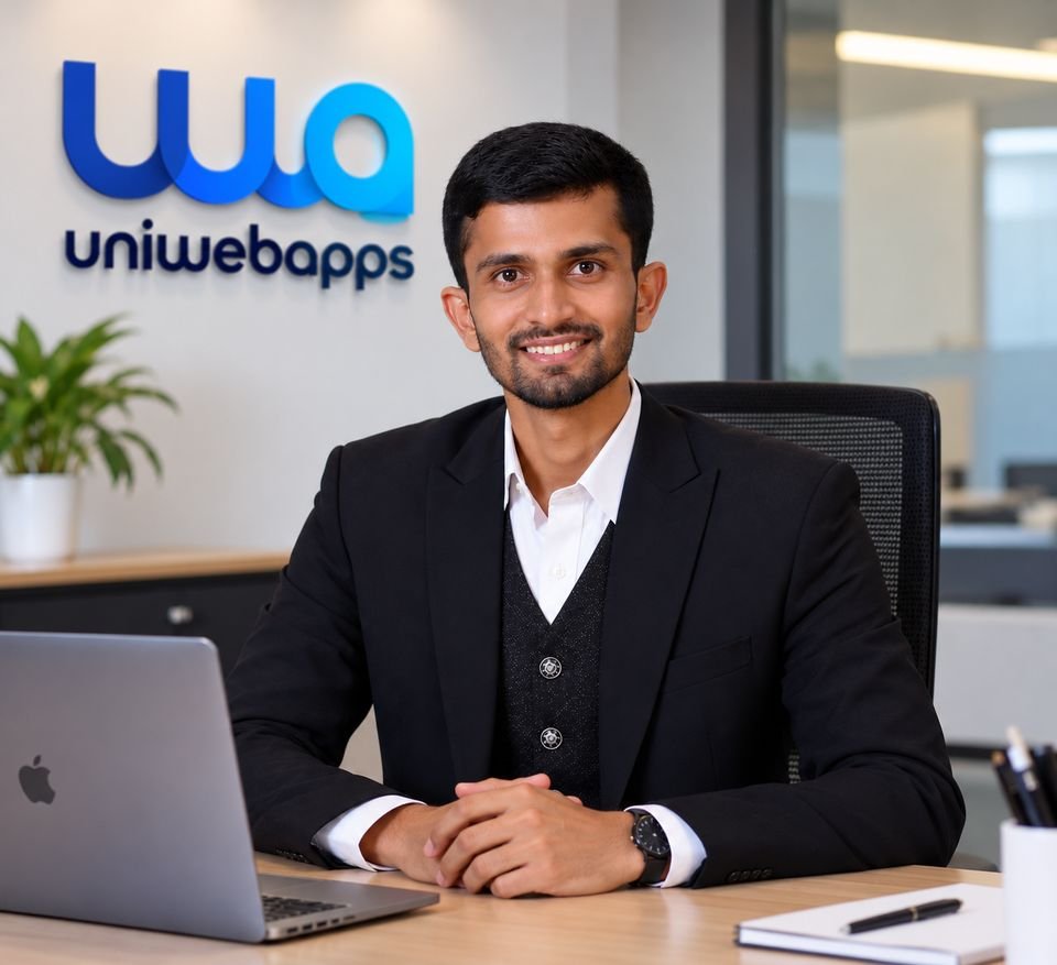 Zanil Shah, founder of Uniwebapps